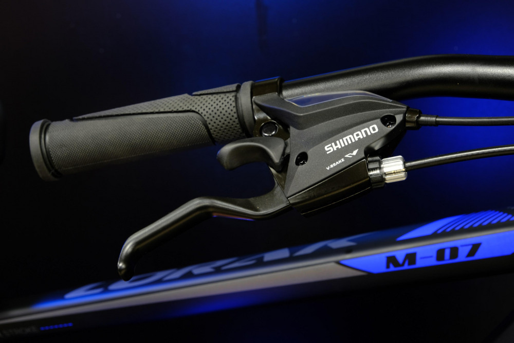 LORAK M-07 Prom Матовый Чёрный/Синий 17р (на рост 155-173)