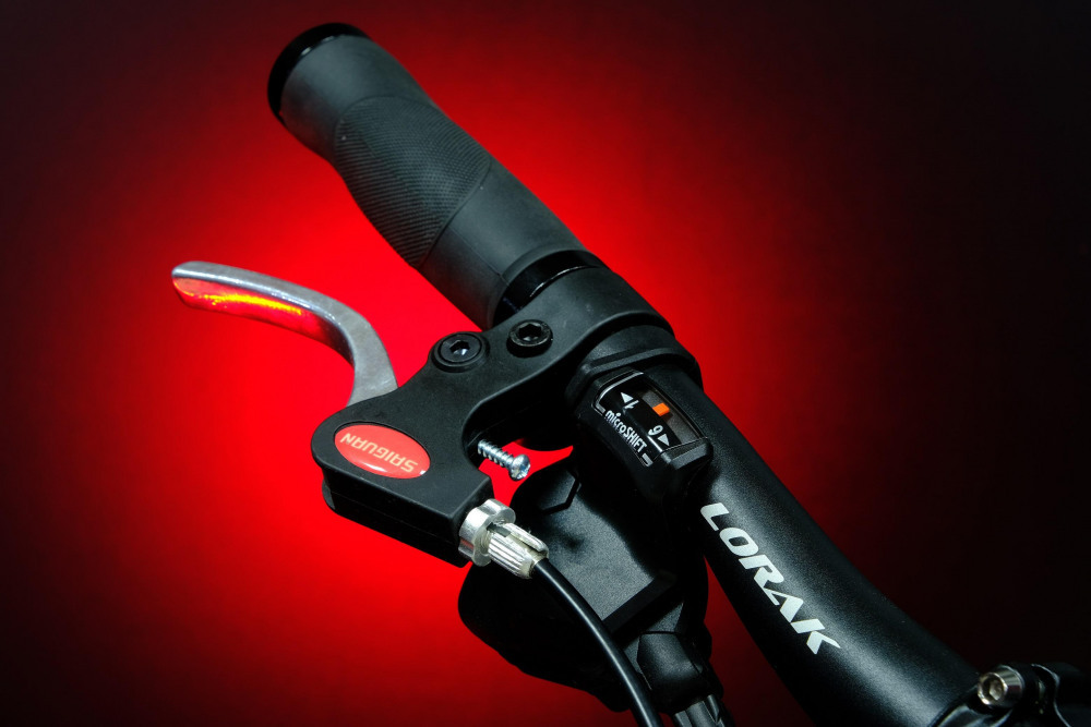 Lorak Shark 24 Black Матовый Чёрный/Красный