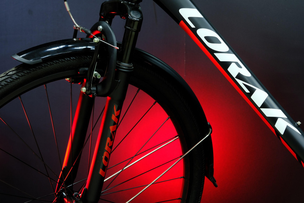 Lorak Civic 150 Матовый Чёрный рама 21 (на рост 183-190)